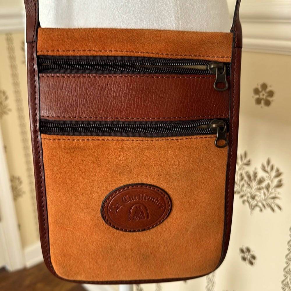 La Curtiembre Argentina Bag Leather Crossbody Sling Shoulder Suede Travel